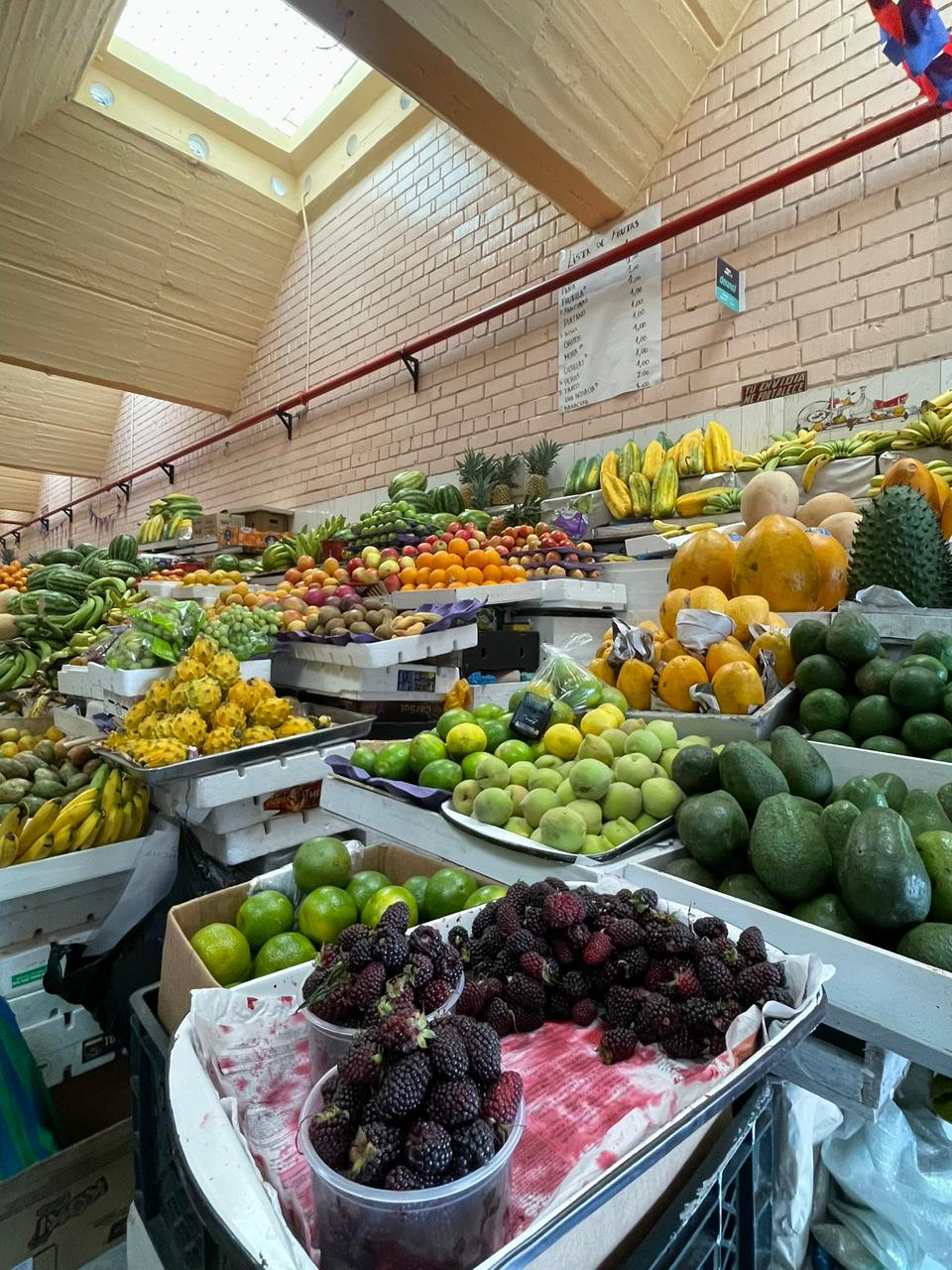 Mercado de frutas, Quito